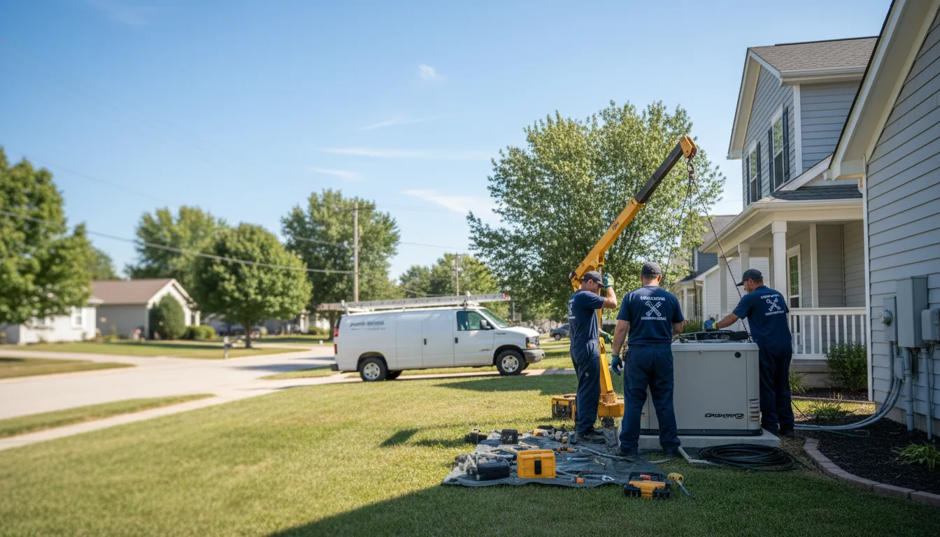 Generator Installation in Garden Prairie, IL near me